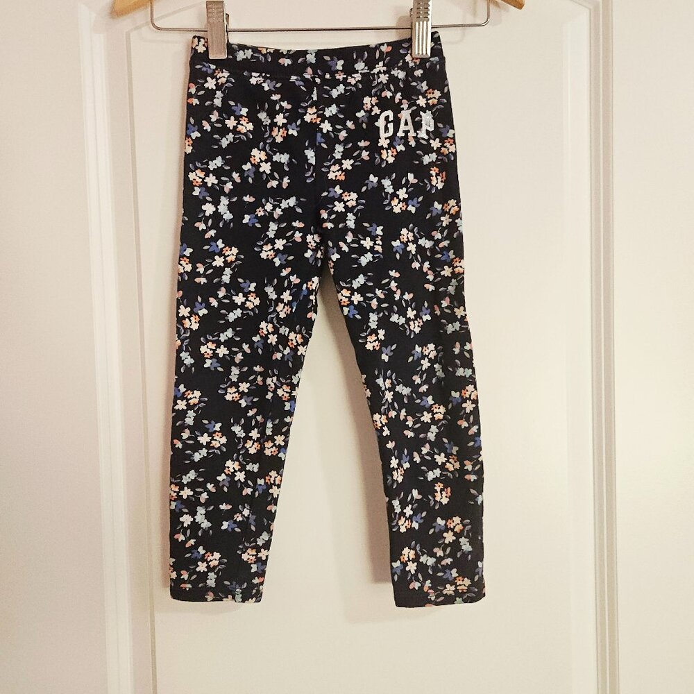 Gap Floral Blue Leggings